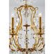 Canada LED 30 inch Antique Brass Chandelier Ceiling Light